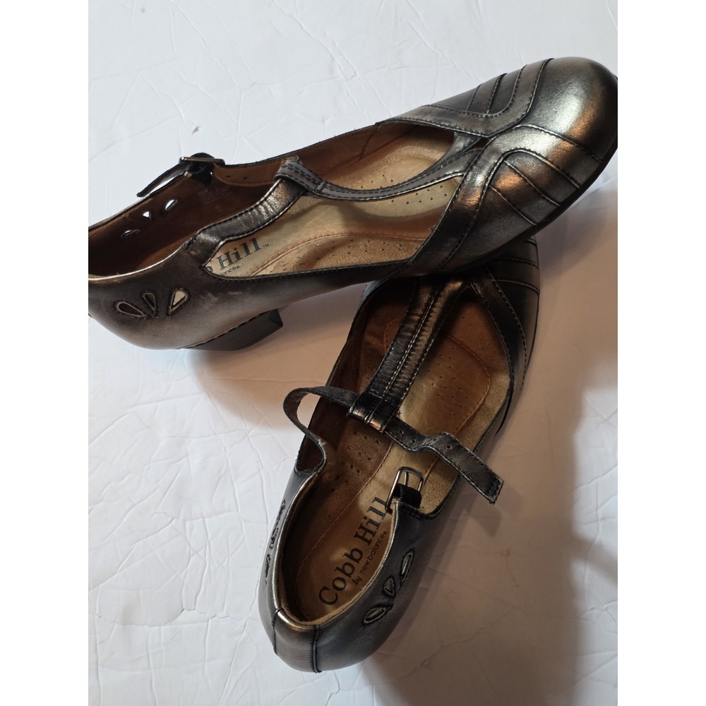 Cobb‎ Hill Rockport Angeline Mary Jane Stlw Shoes Womens Size 9.5  1 Inch Heel.